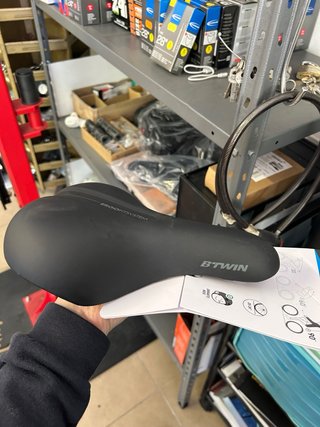 Sella bici Decathlon ErgoFitSystem