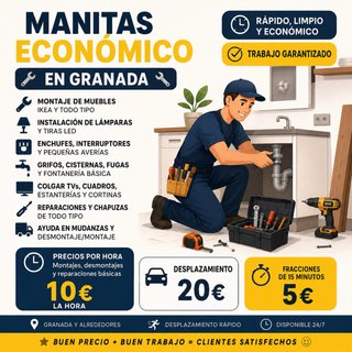 Electricista y manitas a domicilio