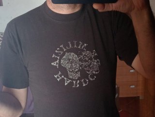 T-shirt vintage - Milizia Hardcore