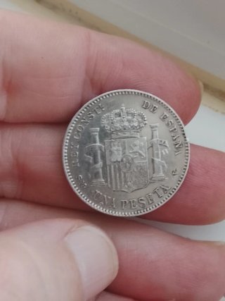 Moneda 1 Peseta Alfonso XIII 1900