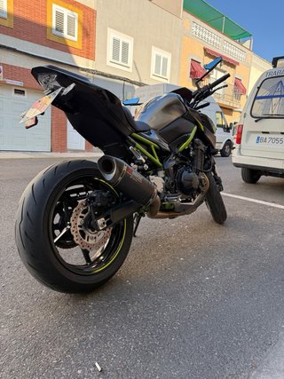 Kawasaki Z900 A2 Negra y Verde Año: 2021