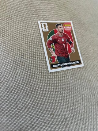Cristiano Ronaldo Panini Extra Bronce