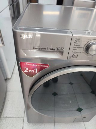 Lavadora con Secadora marca LG 8/5kg A+++ 1400rpm