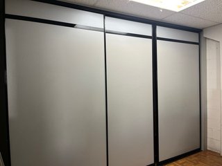 Oficina modular aluminio y cristal