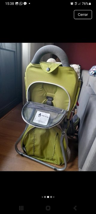 Mochila Porta-niño Vaude Verde