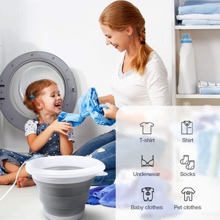 DACHUANG - Mini lavatrice ad ultrasuoni portatile