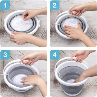DACHUANG - Mini lavatrice ad ultrasuoni portatile