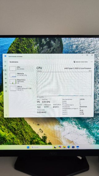 PC Gaming Ryzen 5 3600 RTX2060 16GB 1TB