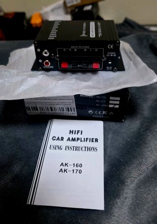Mini Amplificador AK160BT Bluetooth 20Wx2 + Fuente