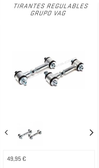 Suspensión NJT Extreme regulable león 1m/golf 4