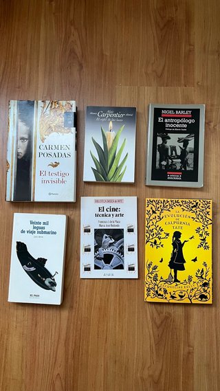 Libros en español.