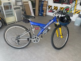 Bicicleta Montaña CONOR Azul/Amarillo