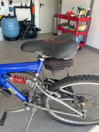 Bicicleta Montaña CONOR Azul/Amarillo
