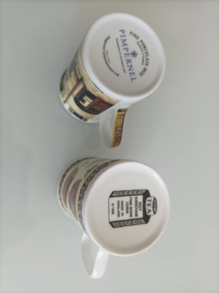 Jarras de porcelana inglesa