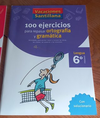 cuaderno repasoverano VACACIONES SANTILLANA 100 EJ