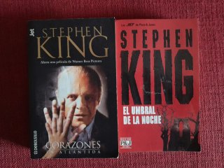 -Stephen King.Lote de 8 libros de Terror.