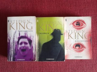 -Stephen King.Lote de 8 libros de Terror.