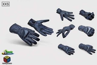 Guantes T-XXS De Moto Grex Shock