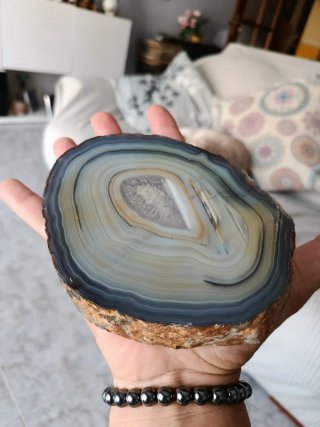 Colección de 3 ágatas naturales,+  en mi perfil.