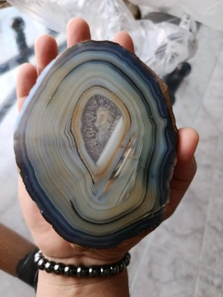 Colección de 3 ágatas naturales,+  en mi perfil.