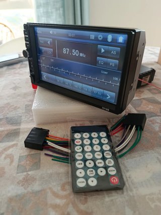 Radio Coche 7 Pantalla Táctil BT USB