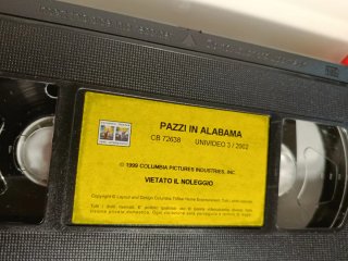VHS Pazzi in Alabama - Film