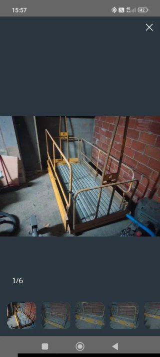 Plataforma Andamio Tractel