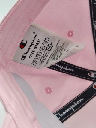 Cappello Champion Rosa Con Visiera