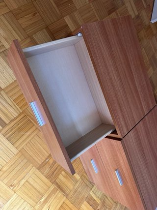 Mesitas de noche de madera (2 unidades)