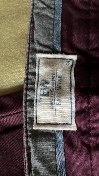 Pantalón Chino Hombre granate