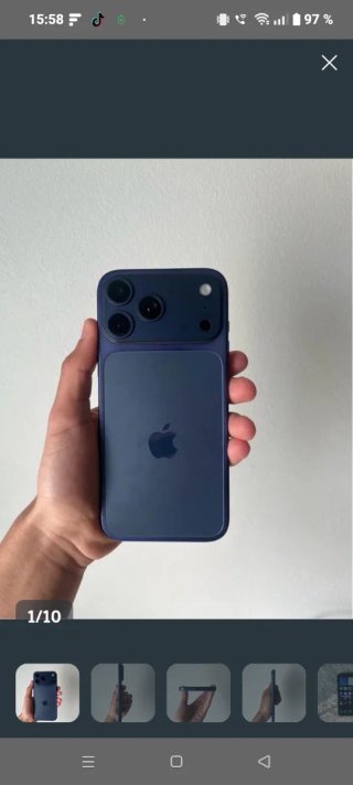 iPhone 17 Pro Max Azul 256GB
