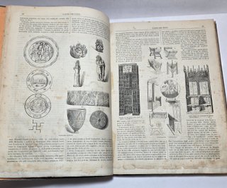 Libro Antico 1880 L'Arte per tutti Giornale popolo