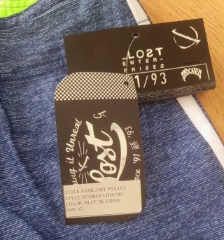 Lost Hot Patato Boardshorts Blue Heather