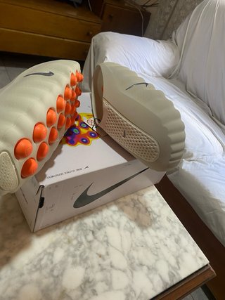 Chanclas Nike Mind Beige Naranja