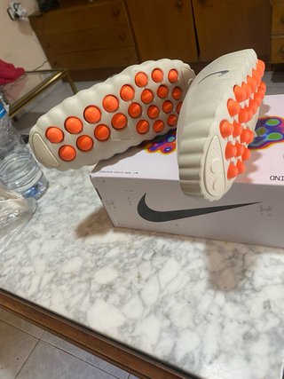 Chanclas Nike Mind Beige Naranja
