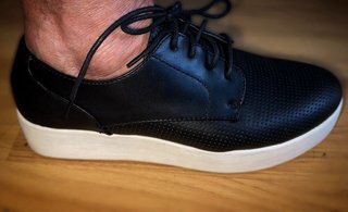 Zapatos Oxford casuales negros para dama!