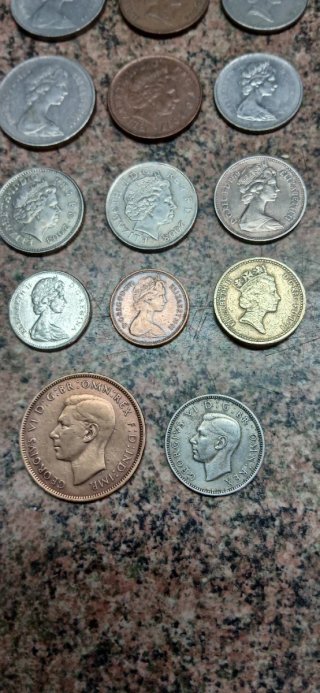 Lote Monedas Gran Bretaña