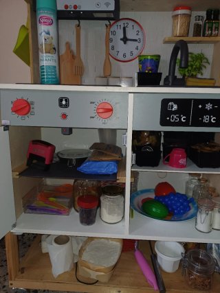 Cocina de Juguete Madera y Plástico