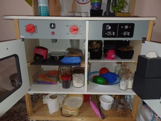 Cocina de Juguete Madera y Plástico