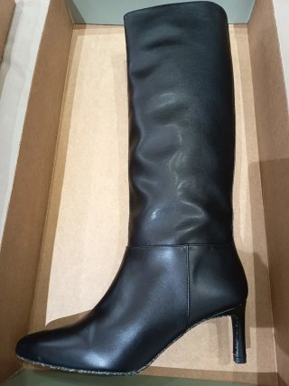 Botas altas Urbanima negras (un solo uso)