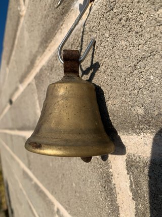 Campana antica bronzo n.4 rara