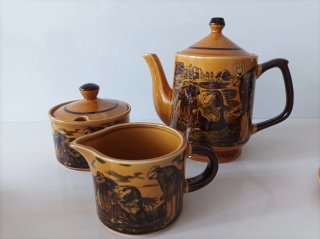 Juego de té Seyei Cerámica esmaltada