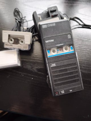 Grabadora Philips Pocket Memo 290 + Cintas