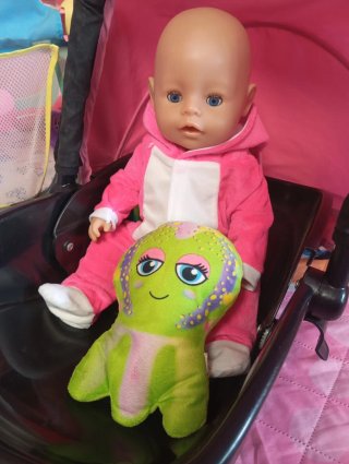 Lote Muñecos Baby Born con Accesorios trona, cuna