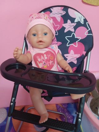 Lote Muñecos Baby Born con Accesorios trona, cuna