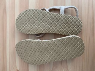 Sandalias beige