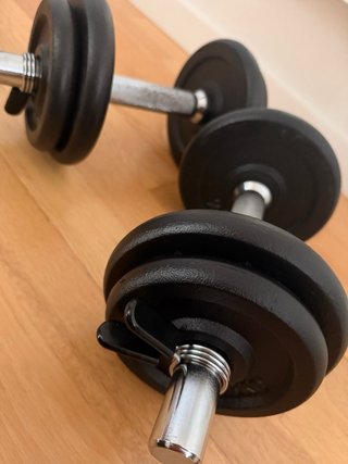 Juego Mancuernas 4x2.5kg + 4x1.5kg
