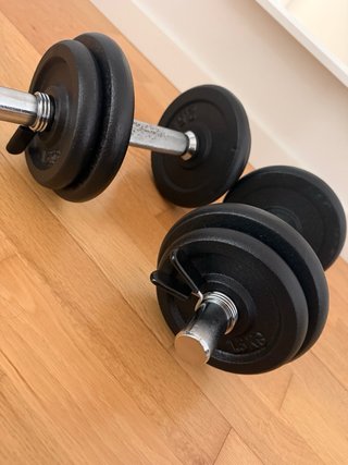Juego Mancuernas 4x2.5kg + 4x1.5kg
