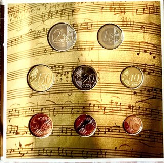 Austria 2003 Kleinmünzensatz BU Euro Coin Set