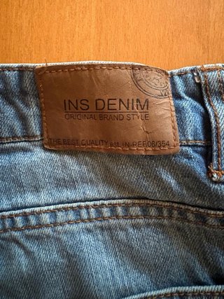 COS Pantalón Corto Vaquero Hombre Talla 44
